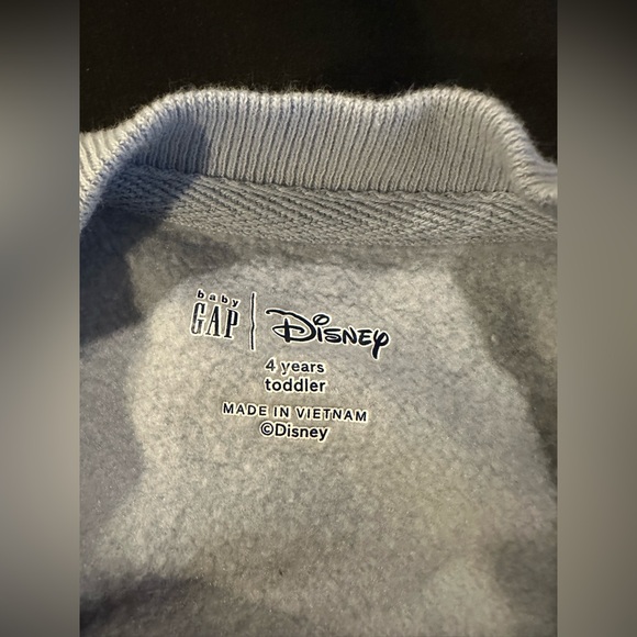 Baby Gap Disney Toddler Sweatshirt Size 4T - Picture 4 of 6